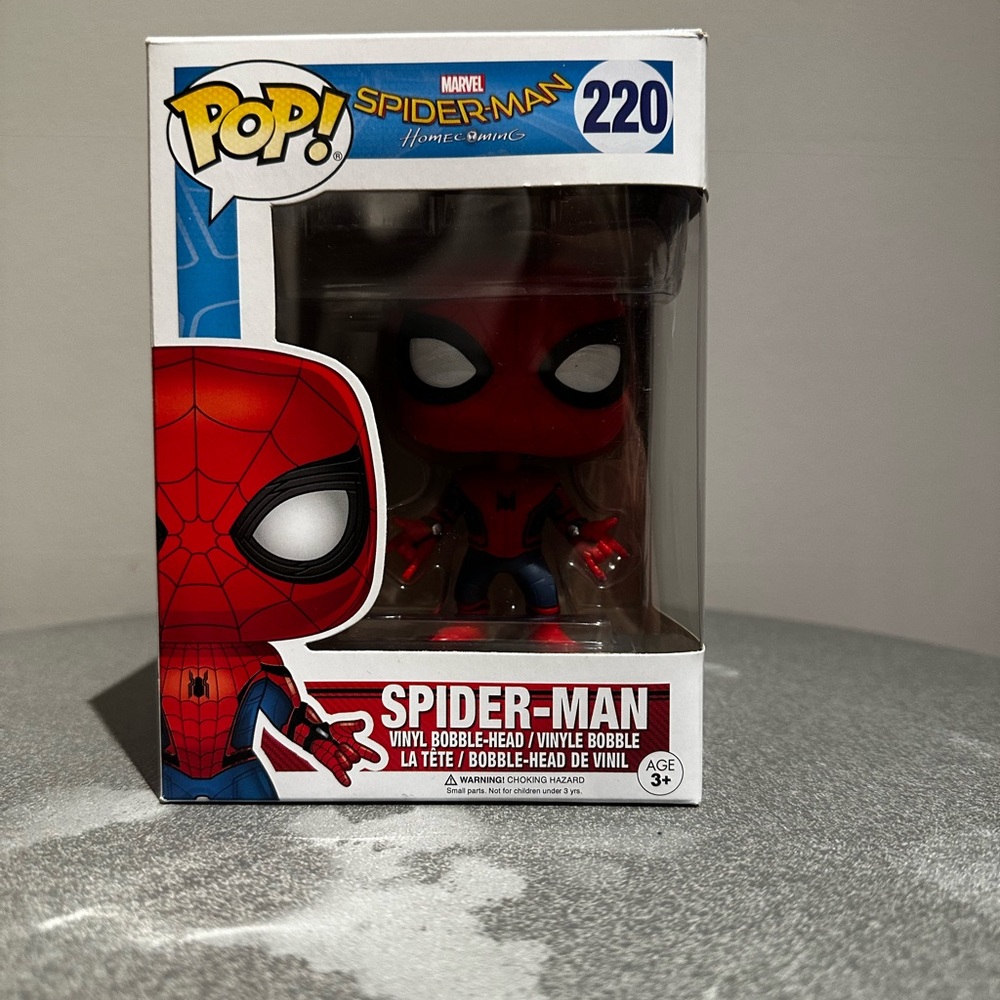 Funko Pop! Spider-Man Vinyl Bobble-Head